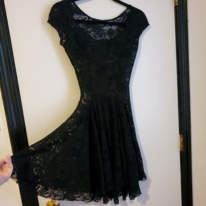 Black Milk Lace Evil Cheerleader Dress XS